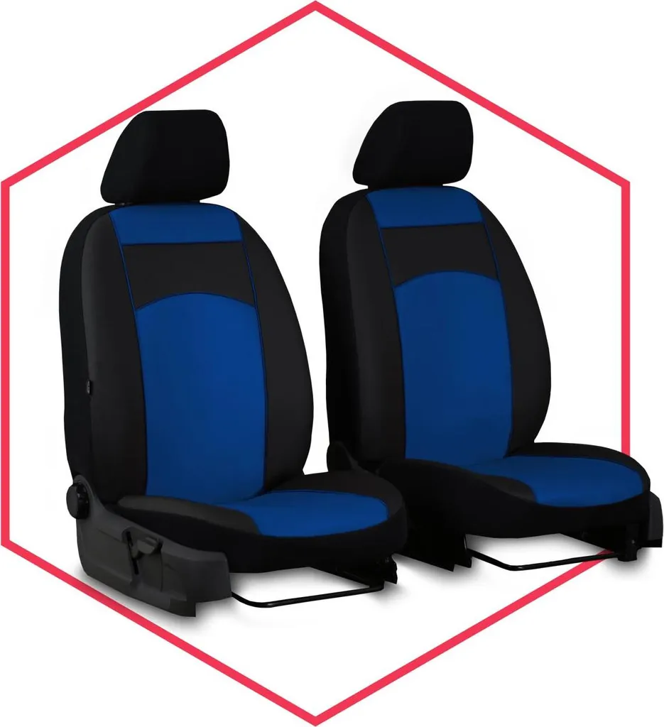 Coprisedili auto Coprisedili universali per Fiat Scudo II fino a 16 Blu 1+1 BUS - 12