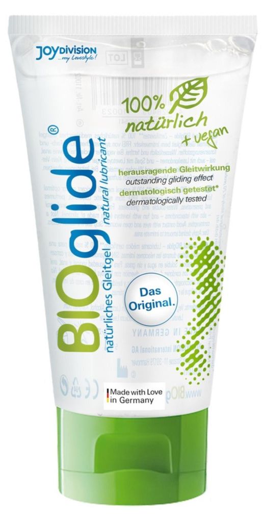 JOYDIVISION BIOglide wasserbasiertes natürliches Gleitgel Produktbild 