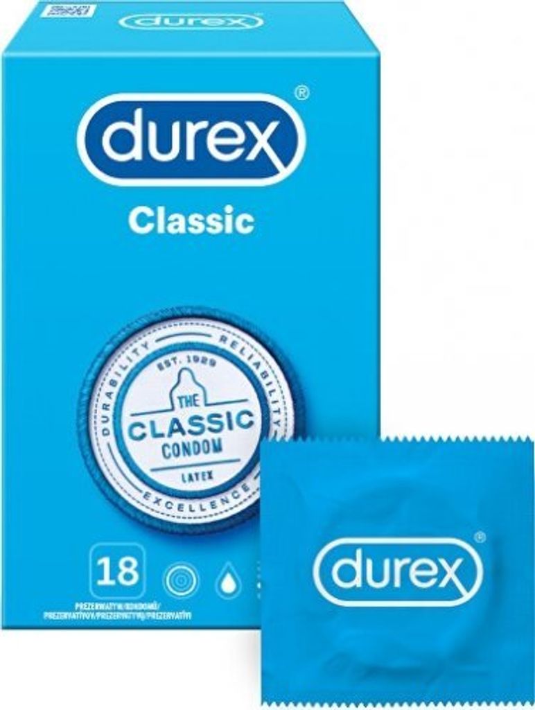 Kondomy Classic, 18 ks Obrázok produktu 