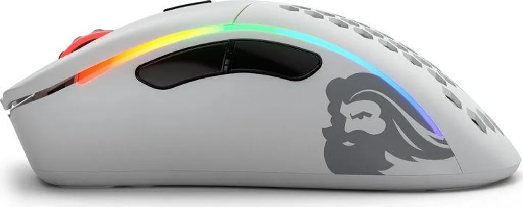Glorious Model D- Wireless Blanc Mat : Souris USB Ultra-Légère Ergonomique - 5