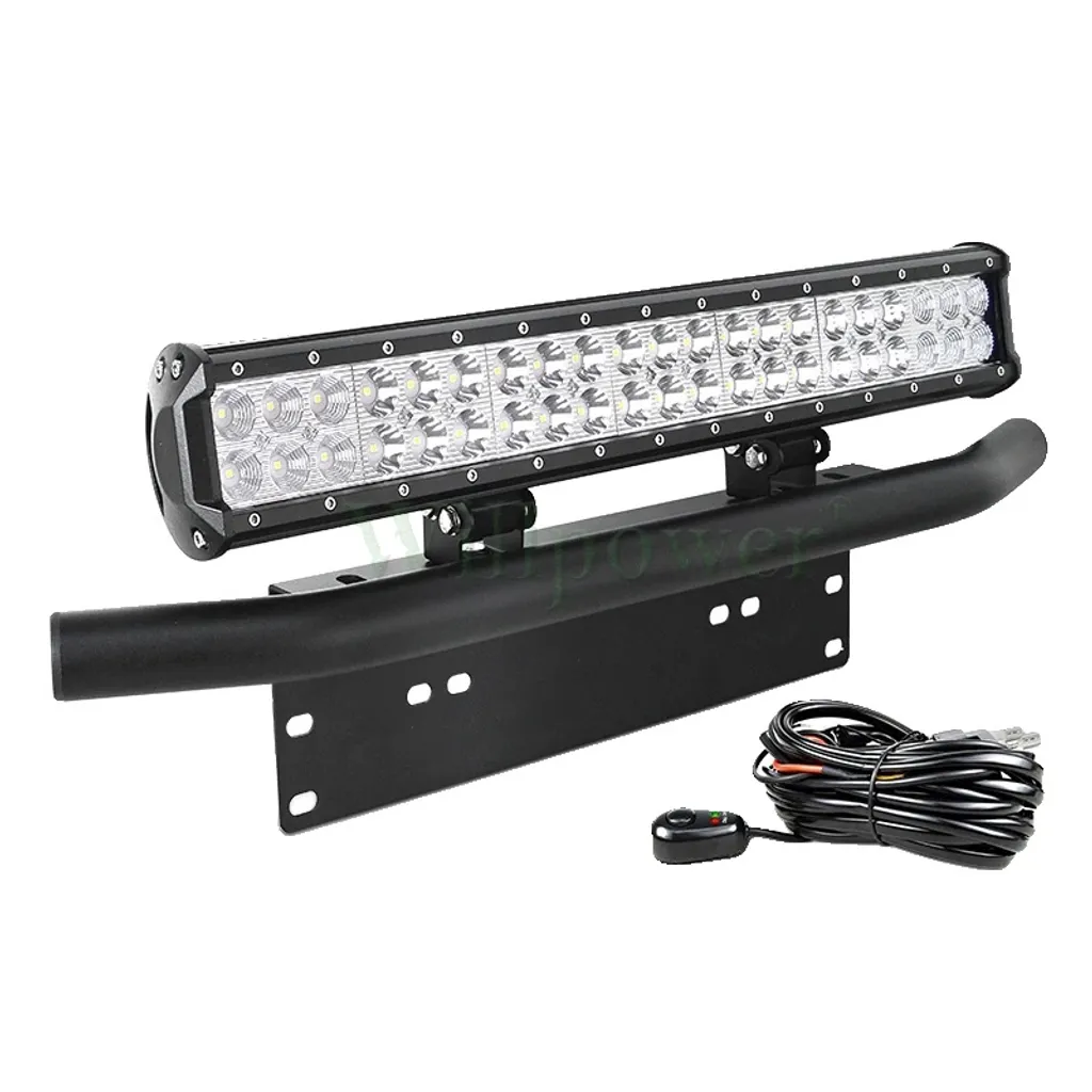 Barre à LED 126W 20" Combo Beam avec support robuste pour tout-terrain