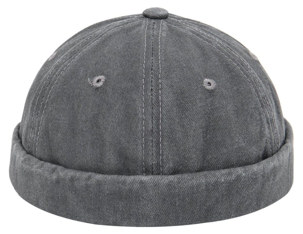 Leoberg Uni Docker Mütze Docker-Cap - Dockermütze in 152064-Grau-6