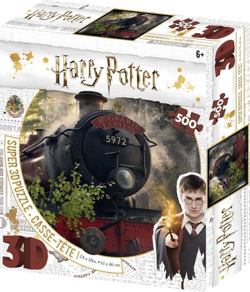 Harry Potter 3D-puzzel - De Zweinsteine Express, 500 Productafbeelding 