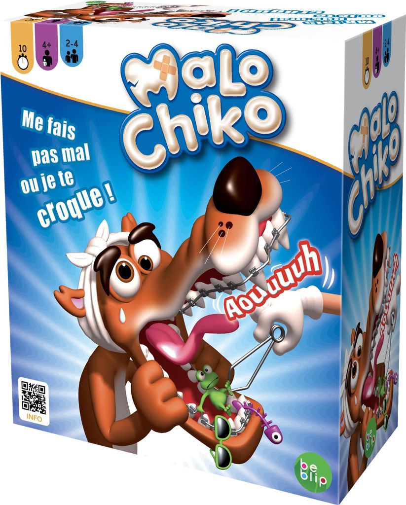 BeBlip – Malo Chiko – für Kinder ab 4 Jahren – Der Wolf hat Alles gegessen und Gegenstände stecken in seinem Mund, Macht Dich Nicht knirsch...