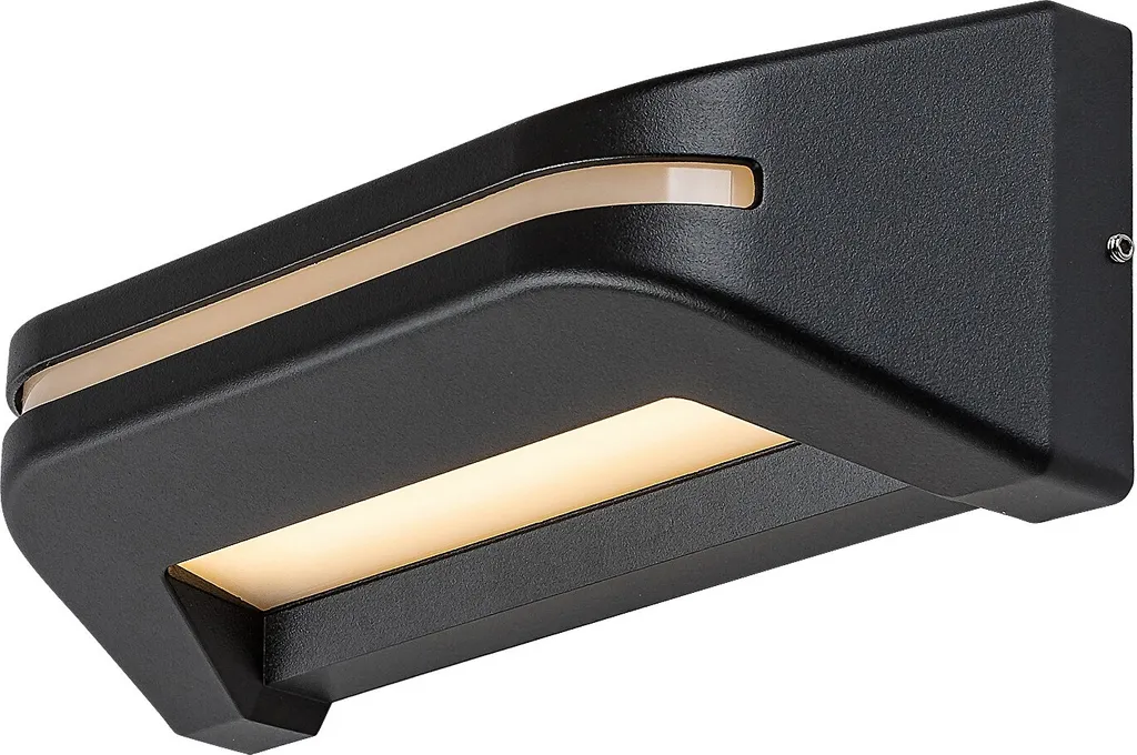 Applique LED 20W Rabalux Kobarid 77174 Noir Anti-corrosion Extérieur