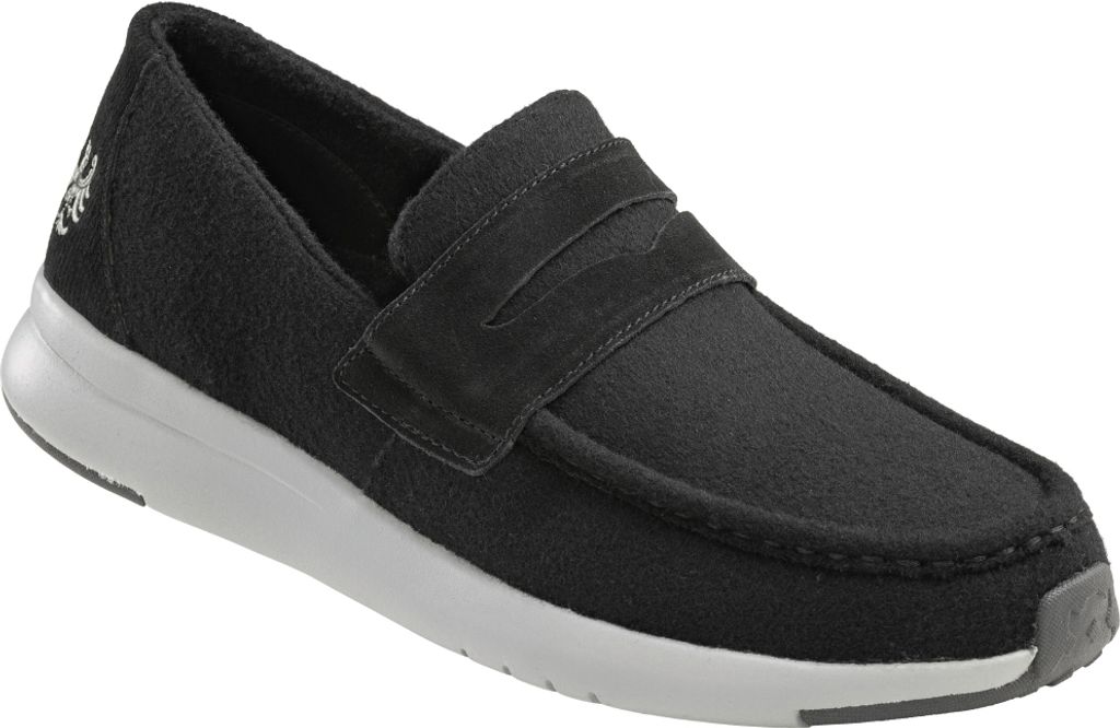 Tiroler Loden Herren Merino-Mokassins, bequem aus reiner Schurwolle