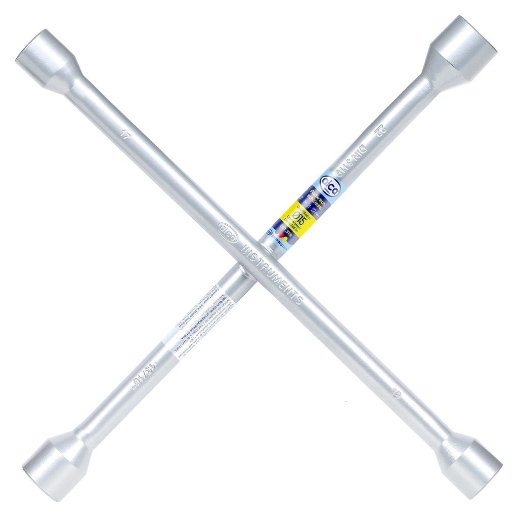 alca® Universal Radkreuzschlüssel 17, 19, 21, 22 mm, Produktbild 