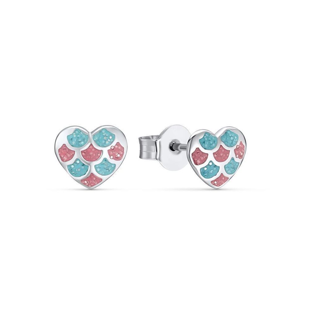 Prinzessin Lillifee 2031157 Ohrstecker Herz emailliert