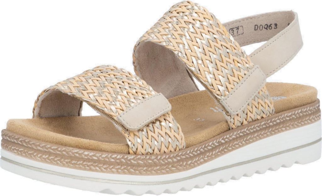 Remonte Espadrilles Sandalen Damen 32313933303433 Gold 41 EU