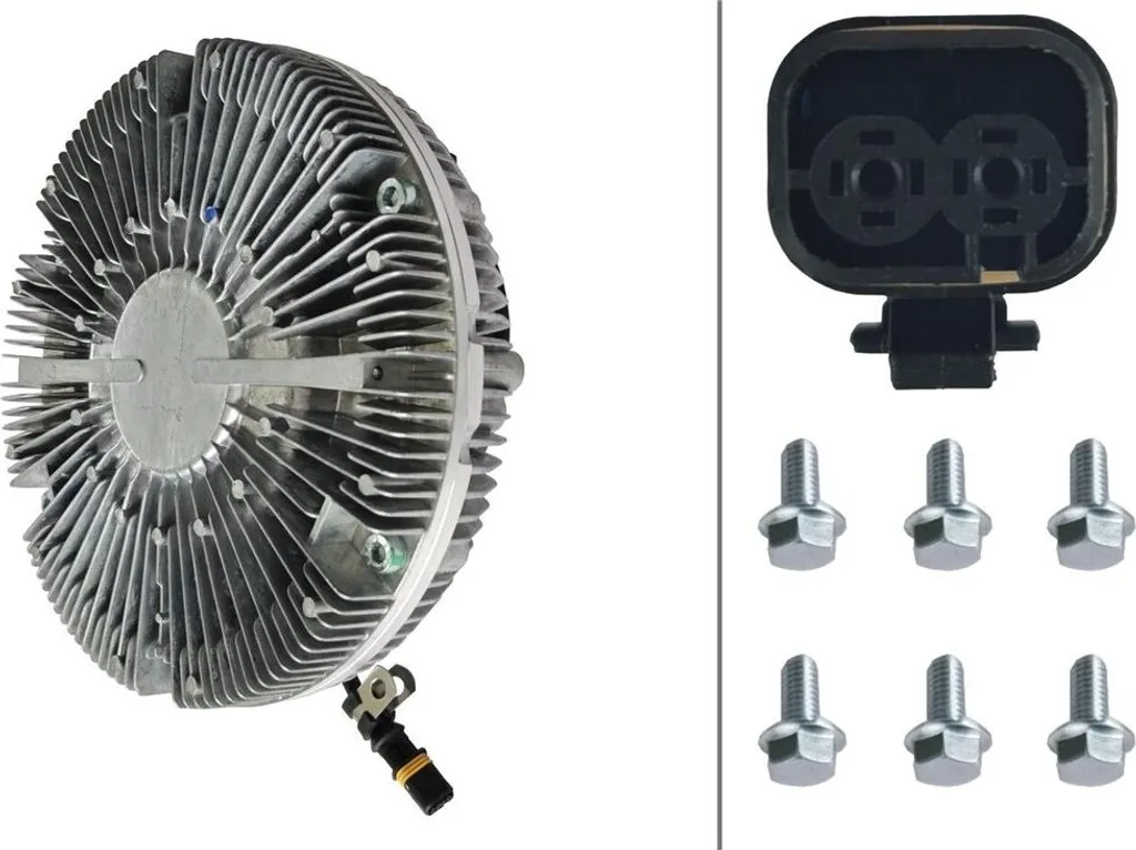 Embrayage de ventilateur électrique HELLA Ø 247 mm haute performance