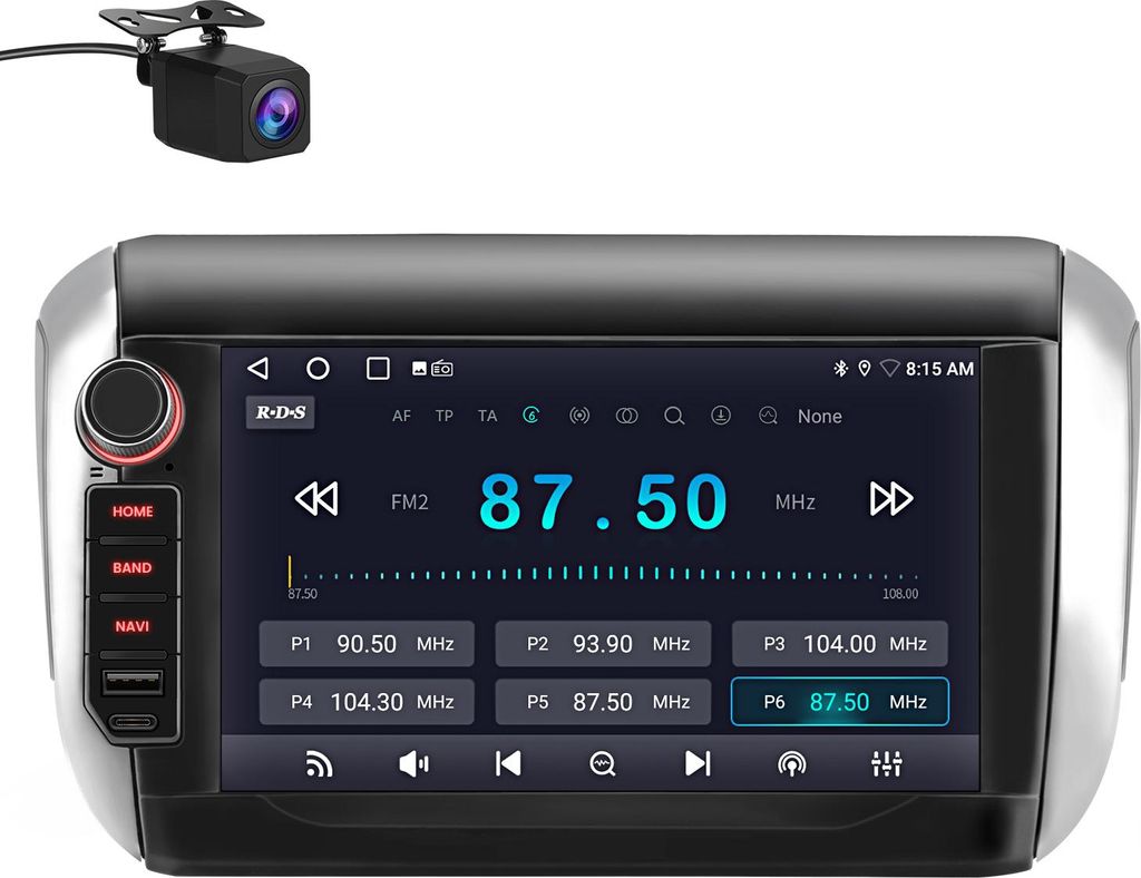 Mit Kamera Autoradio Android Für Peugeot 208 2008 2012-2018 CarPlay Android Auto WiFi GPS Navi RDS DSP DAB+ BT 7 Zoll 64GB