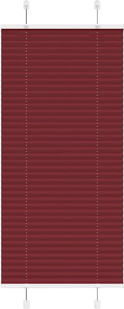 "2026 Promotion" Plissee - Senkrechtmarkise - Bordeauxrot 60x100 cm Stoffbreite 59,4 cm Polyester - Rollos CC24643