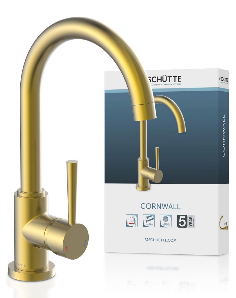 SCHÜTTE Küchenarmatur CORNWALL, Wasserhahn Küche mit Produktbild 