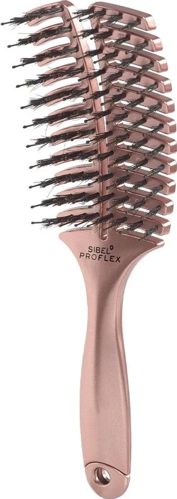 Brosse Ventilée Sibel Proflex S Rose Gold : Fini les Nœuds et la Casse