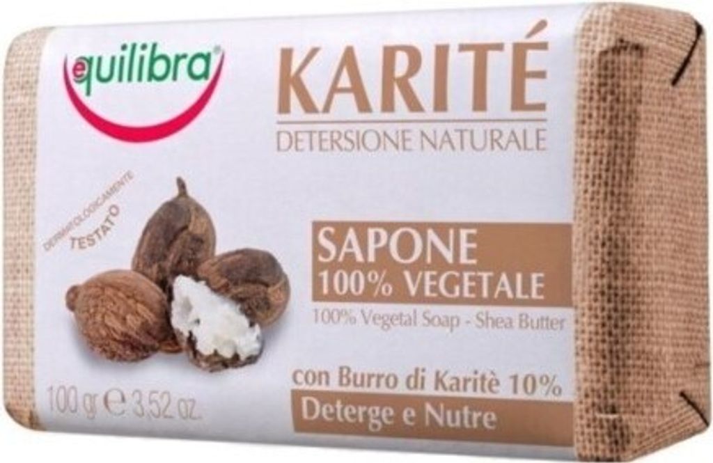 Equilibra Shea Butter 100 Nat Soap 100g