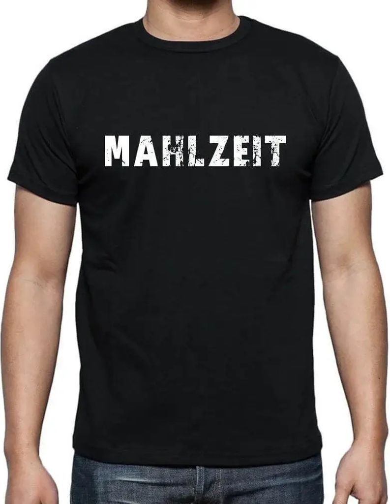 Herren Grafik T-Shirt Mahlzeit Öko-Verantwortlich Vintage Jahrgang Kurzarm Lustige Druck Geburtstag Geschenk Mann
