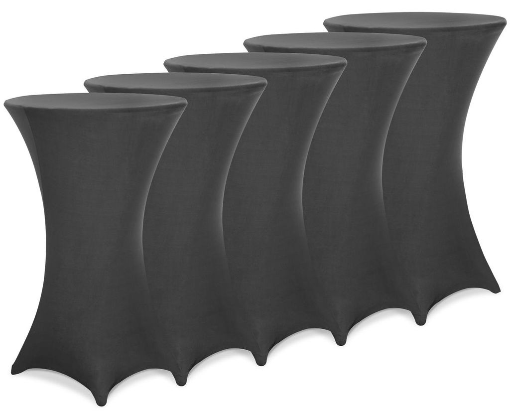 Deuba Set da 5 Rivestimenti Elastici per Tavoli Bar Ø 60-65 Immagine del prodotto 