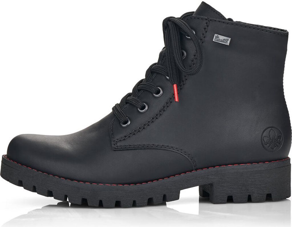 Rieker Schnürstiefel - Tiefschwarz Kunstleder Größe: 39 Produktbild 80