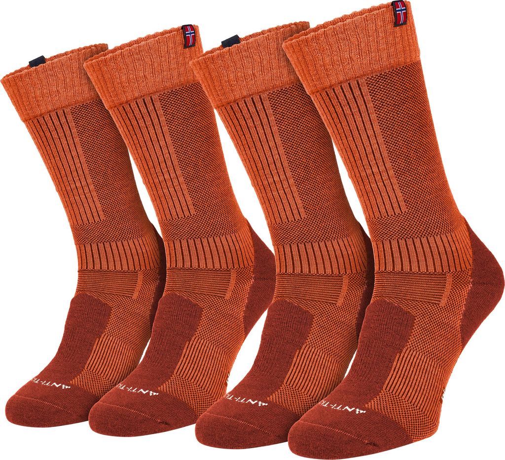 2 Paar Merino Trekkingsocken für Damen und Herren - warm Produktbild 