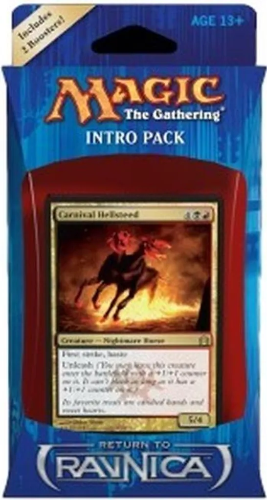Deck de Démarrage Magic Rakdos Raid Return to Ravnica avec 2 Boosters Inclus