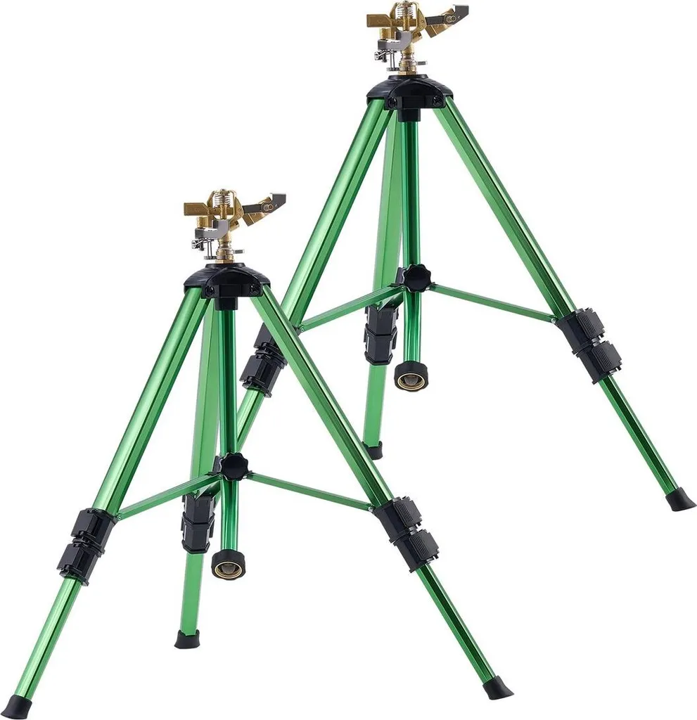Arroseur sur trépied G3/4 pouces rotatif et robuste pour grande surface
