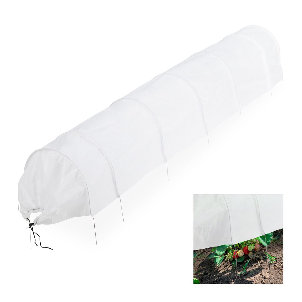 Tunnel de protection pour plantes Relaxdays, longueur 3,4 Image du produit 
