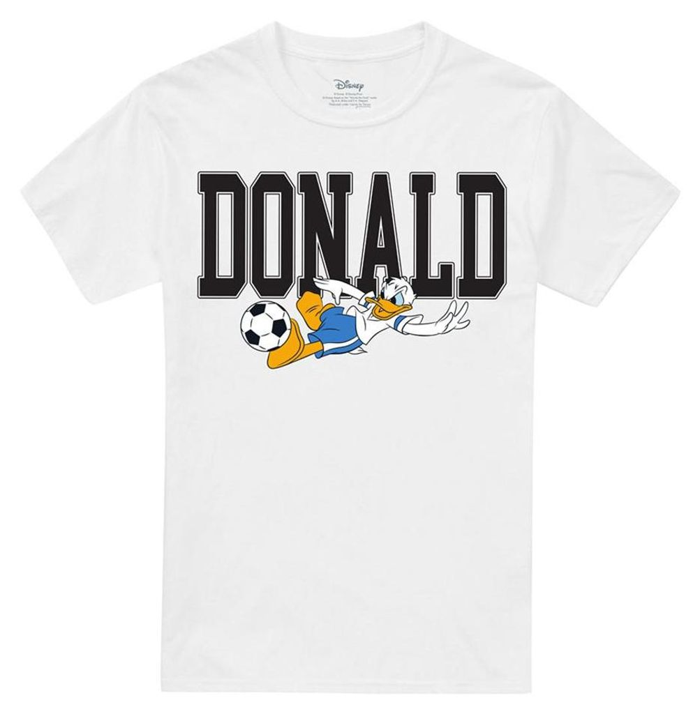 Disney - "Kick" T-Shirt für Herren/Damen Uni TV34736 (5XL) (Weiß)