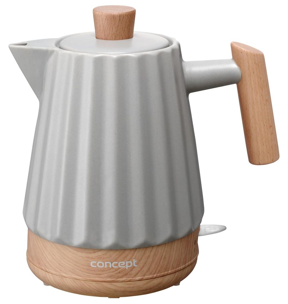 CONCEPT RK0091 Keramische waterkoker 1,5 l Lichtgrijs Productafbeelding 