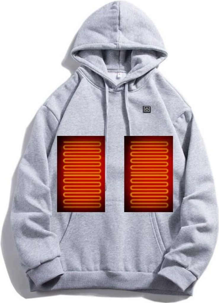 Wunderwärme beheizbarer Hoodie - Uni Produktbild 