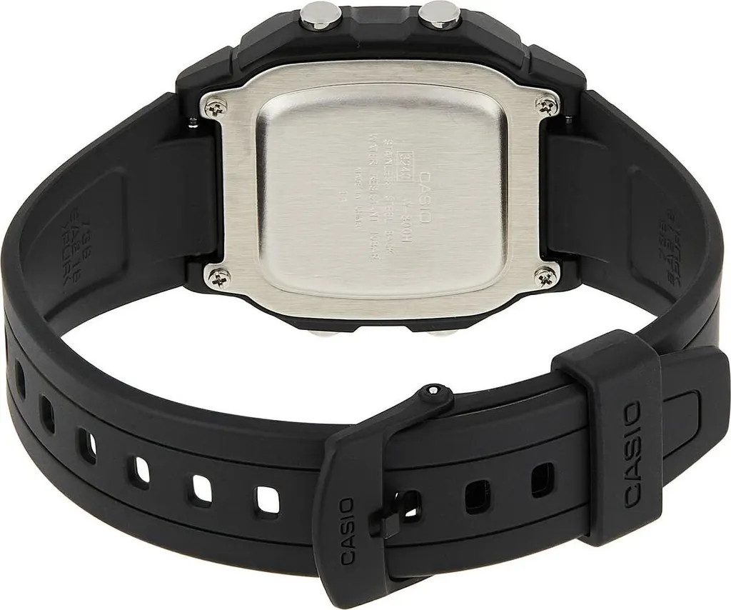 Montre Digitale Homme Casio W-800H Étanche 100m avec Chronomètre