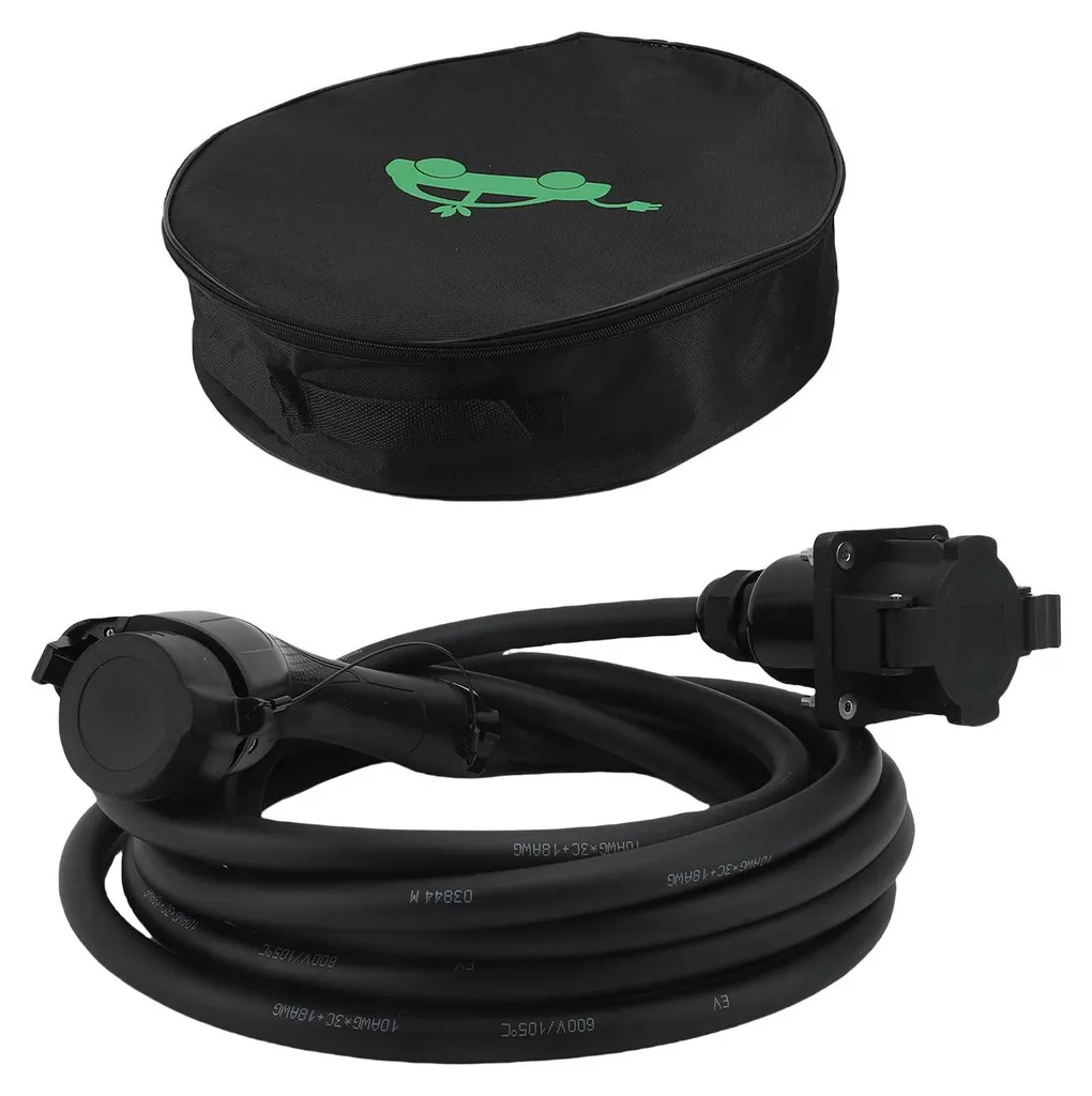 Câble Type 1 32A 7,6kW 6m : solution pour recharge lente ou câble court