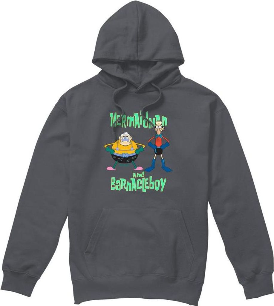SpongeBob SquarePants - Kapuzenpullover für Herren TV8820 (XXL) (Holzkohle)