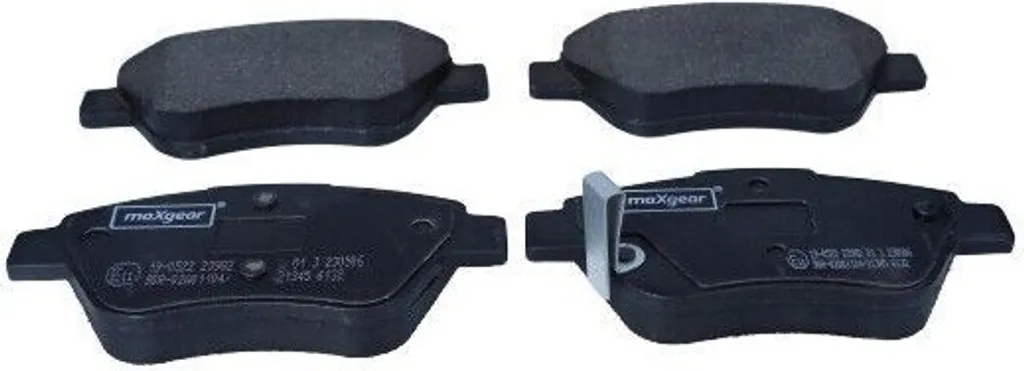 Plaquettes de frein avant pour Opel Corsa D et Fiat 500 (312) OE