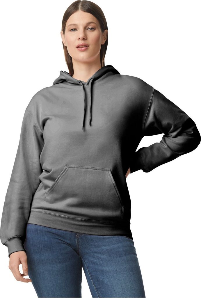 Gildan - "Softstyle" Kapuzenpullover für Herren/Damen Uni PC5890 (XL) (Holzkohle)