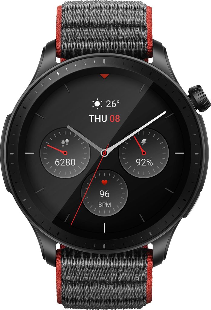 GTR 4 Racetrack Grey Smartwatch Produktbild 