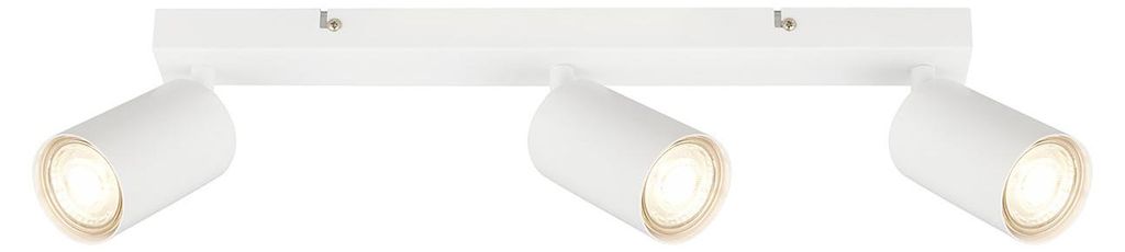 Faretto Moderno Tib Metallo Bianco 3 Luci Gu10 Immagine del prodotto 