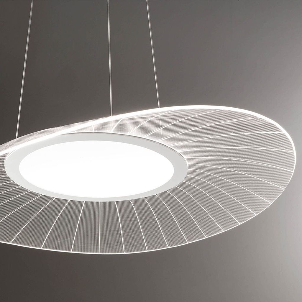 Fabas Luce Vela LED Hängelampe Klar 78cm