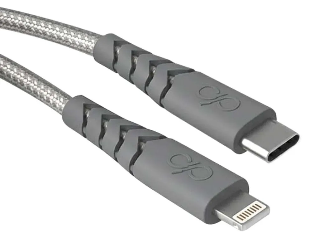 Câble Lightning 2m Force Power USB-C Gris pour Charge Rapide iPhone - 3
