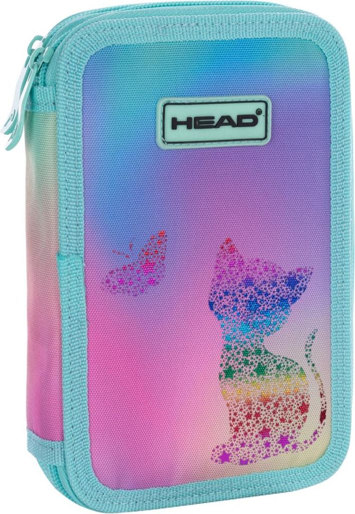 Head Kitty Ombre Astrabag doppelte Federtasche