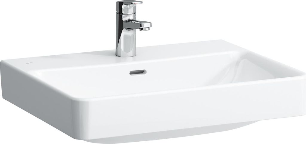 LAUFEN PRO S Waschtisch, 1 Hahnloch, ohne Überlauf, 600x465mm, H8109634001561