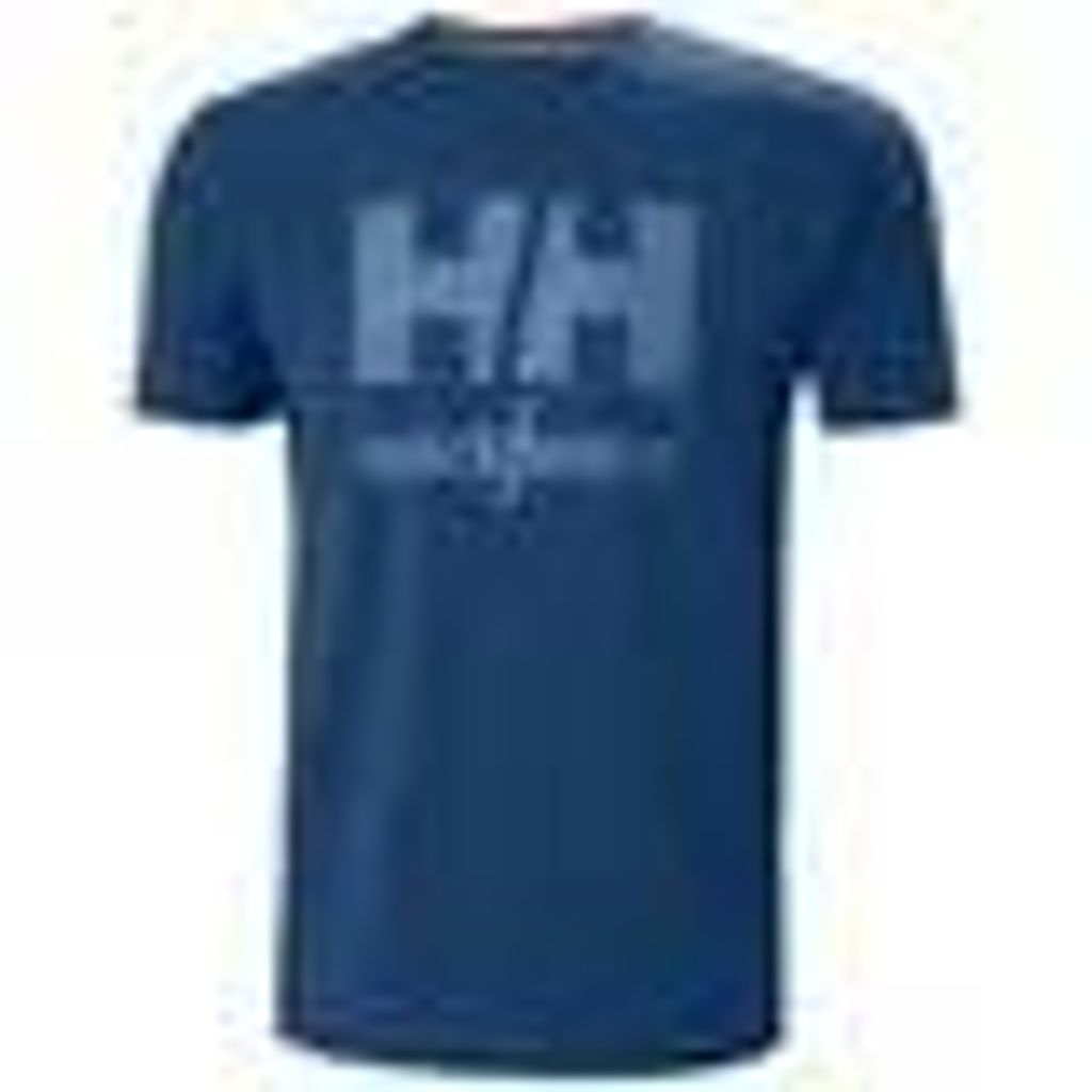 T-Shirt - HELLYHANSEN - Logo HH dunkelblau T.L 79261_570-L