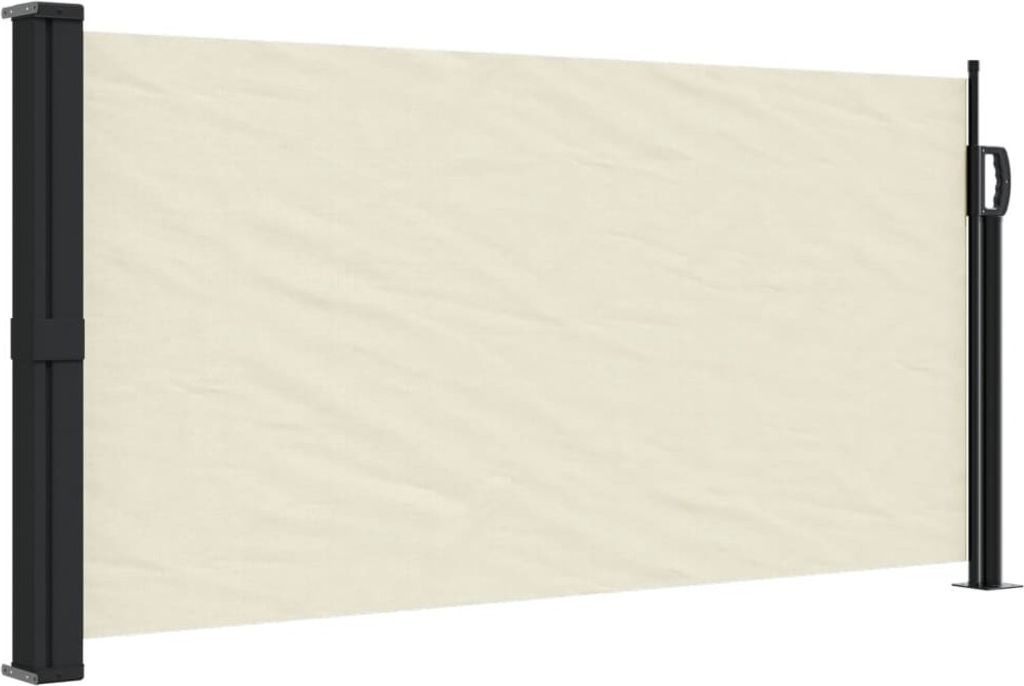 Seitenmarkise Ausziehbar Creme 100x300 cm