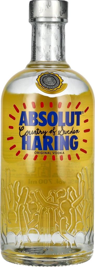 Absolut Haring EOY Limited Edition Vodka 40% Vol. 0.7L Produktbild 