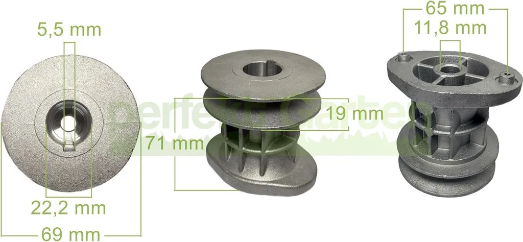 Supporto Lama Rasaerba Oleo-Mac 66030256 per Serie MAX e GV | Ø 22,2mm