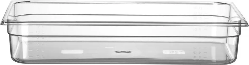 Bac GN 1/1 Transparent 14L : Identifiez vos Stocks sans Ouverture