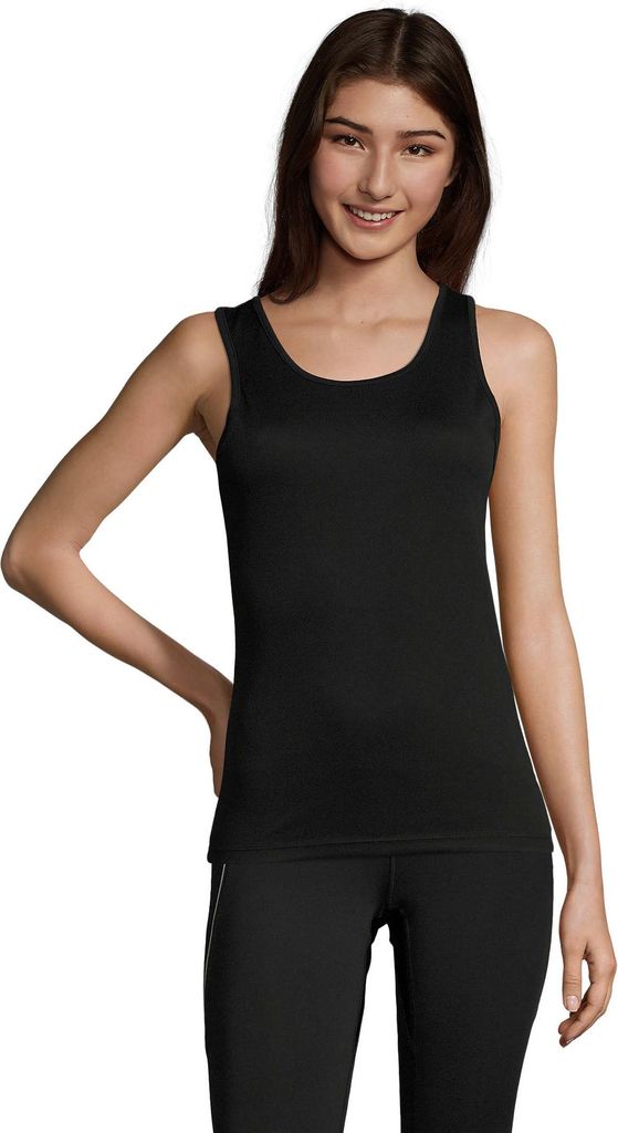SOLS - "Sporty" Ärmelloses Oberteil für Damen LT2554 (L) (Schwarz)