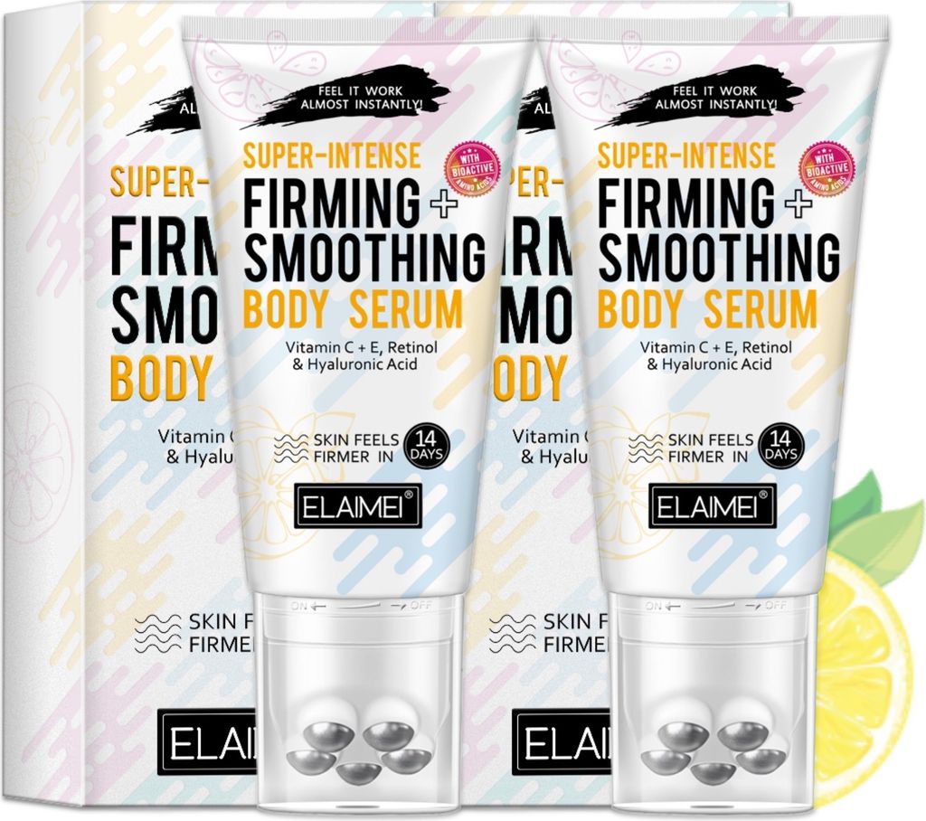Body Serum Fettverbrennungs Creme Cream Verbrennung Körperfett mit Massage, 2x 120g