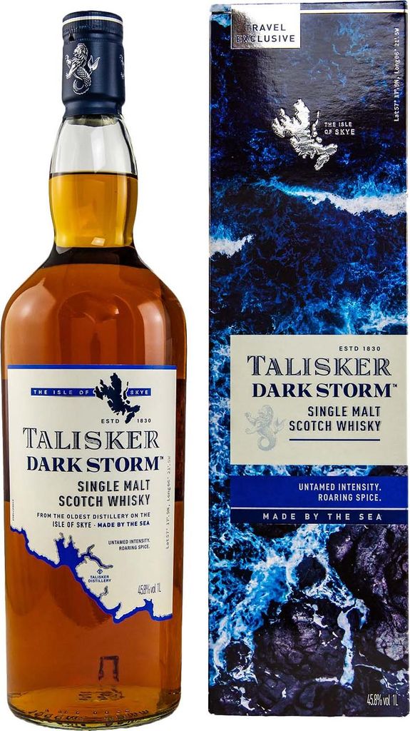 Talisker Dark Storm - 1,0 Liter - Single Malt Scotch Whisky Produktbild 