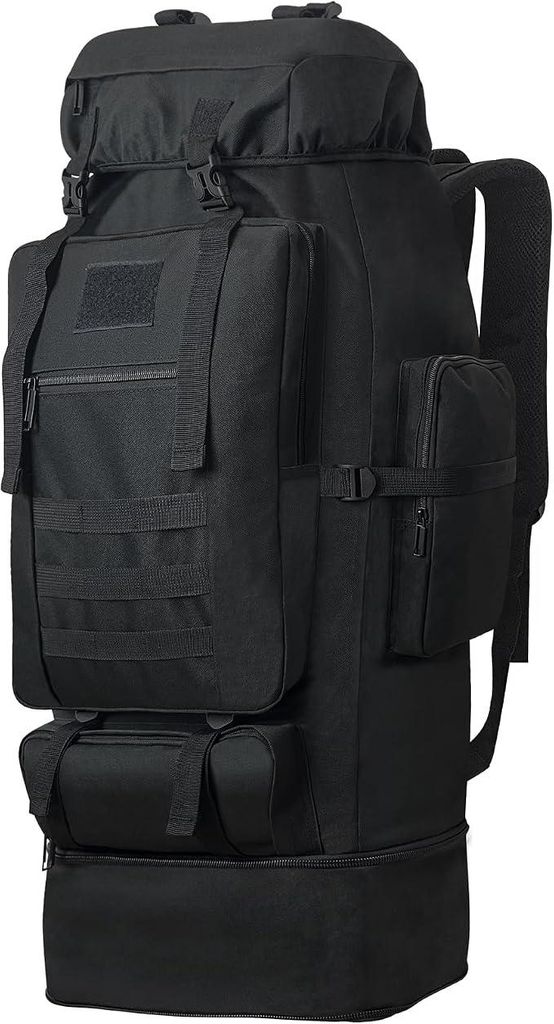 PolkaHome® 100L Camping Rucksack Militär Tactical Molle Produktbild 