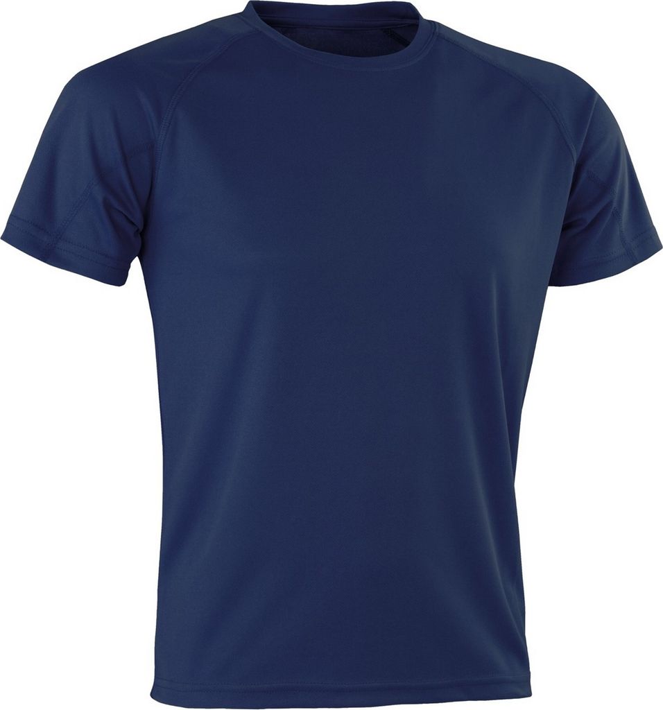 Spiro - "Impact Aircool" T-Shirt für Herren BC4856 (XL) (Marineblau)